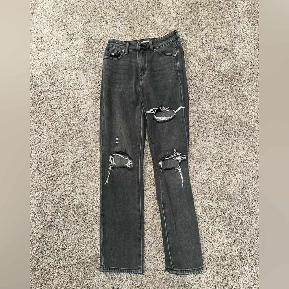 Black PacSun mom jeans size 25